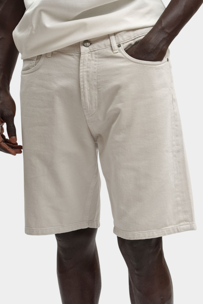 VM-OMA-33-618 Шорты джинсовые Van Mich Бежевый