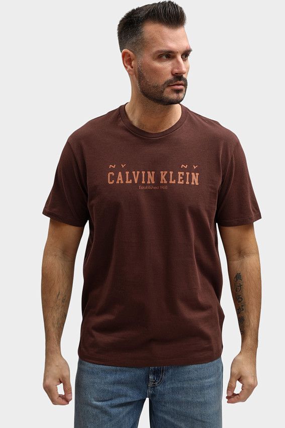 Футболка Calvin Klein Jeans Коричневый
