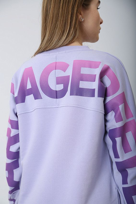 Платье Karl Lagerfeld Фиолетовый