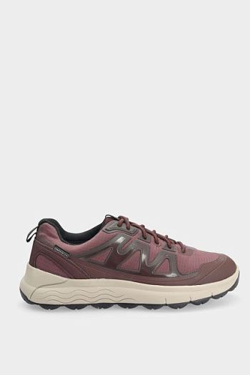 Кроссовки бордовые Geox
