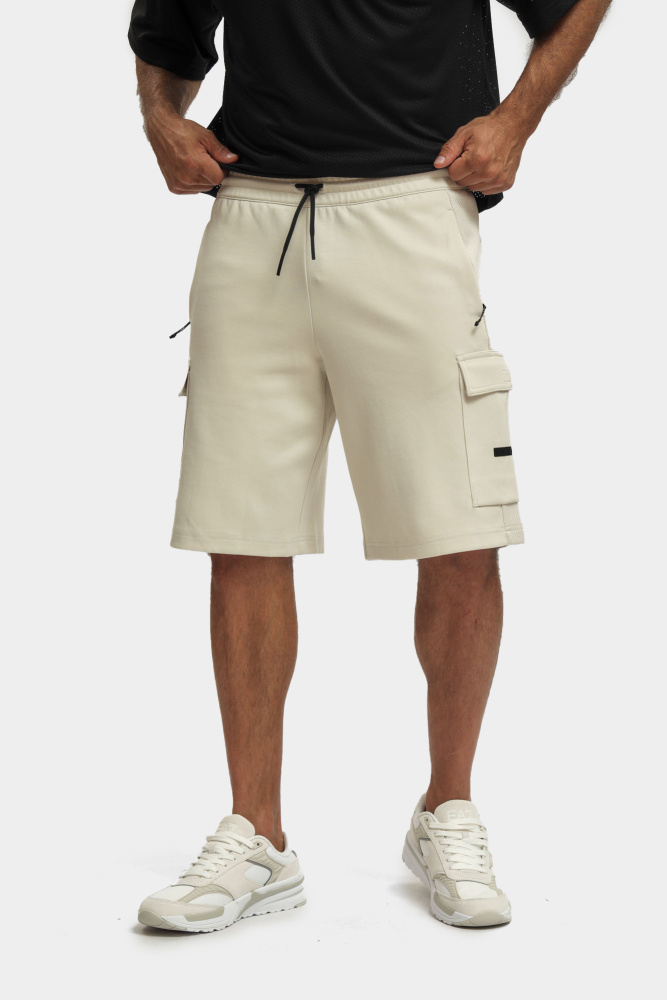 7M000326_AF12660 Шорты трикотажные EA7 Бежевый