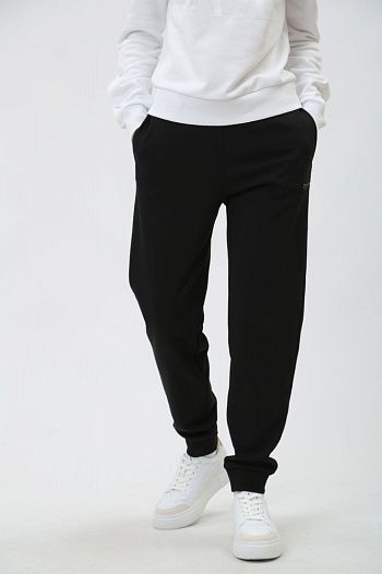 Брюки спортивные хлопковые черные Armani Exchange