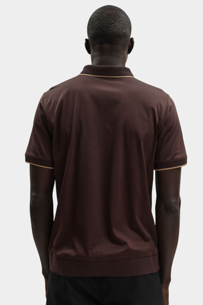 561200_745080 Поло Karl Lagerfeld Коричневый