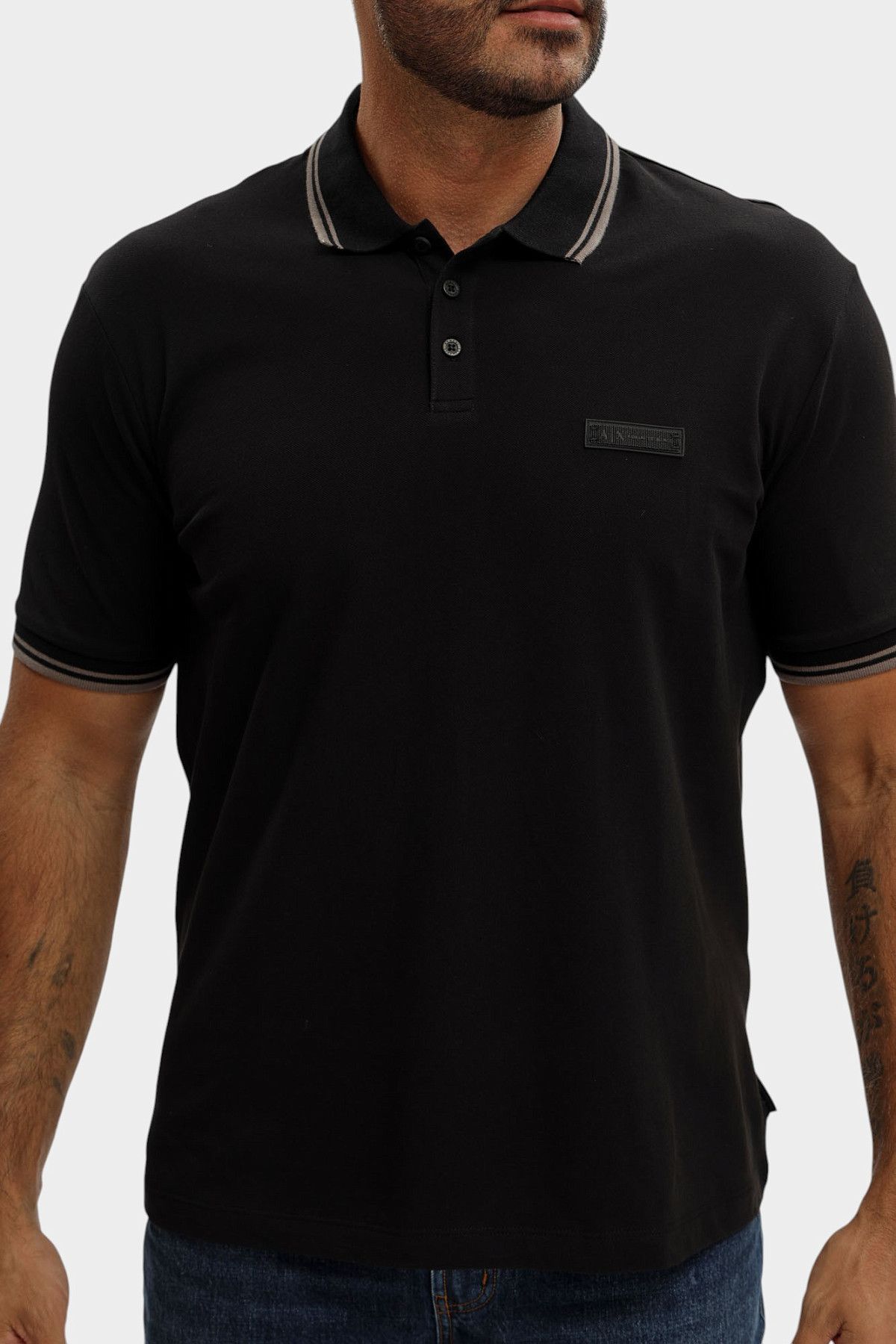 Поло Armani Exchange Черный