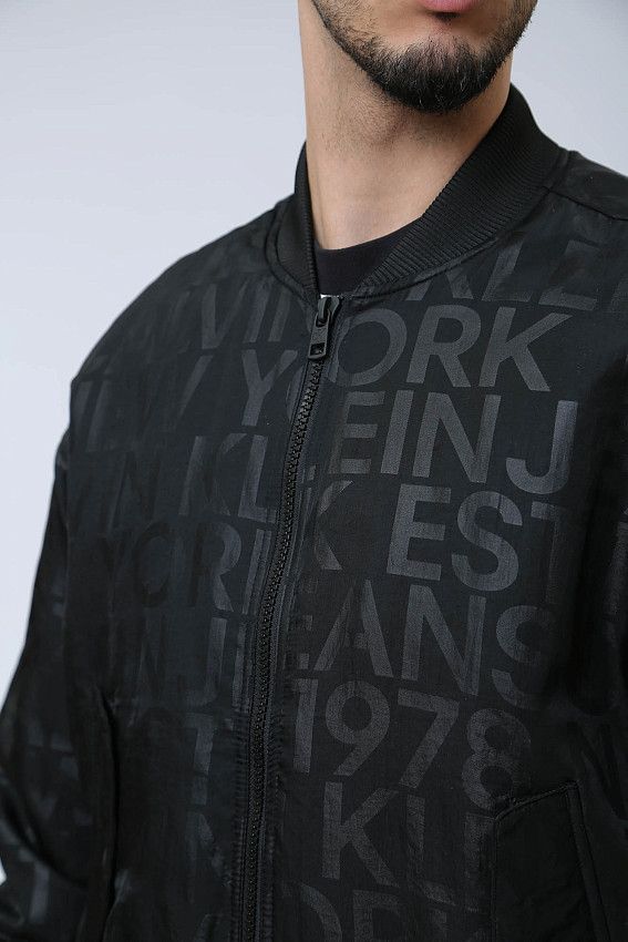 Бомбер Calvin Klein Jeans Черный