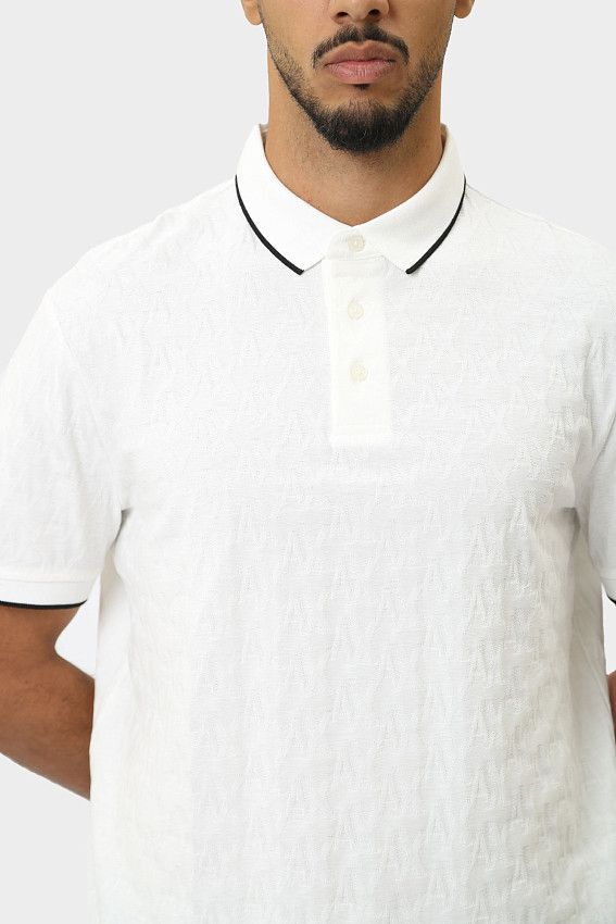 Поло Armani Exchange Белый