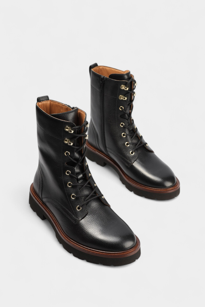 D564ZC00081 Ботинки Geox Черный