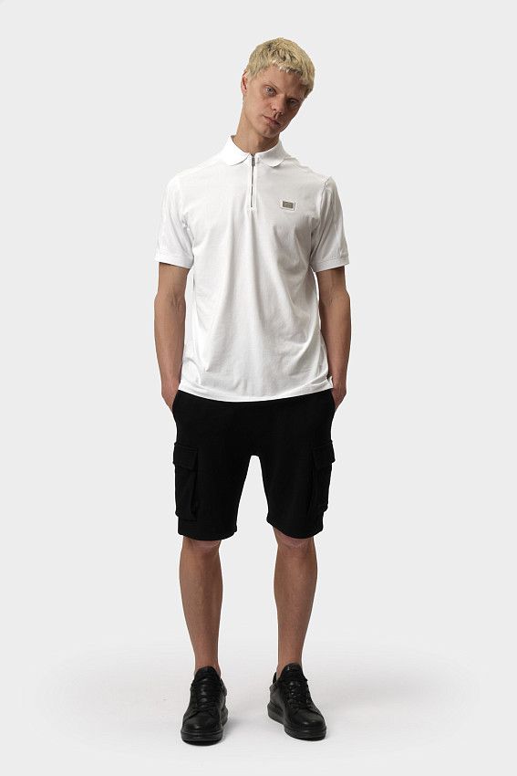 Поло Karl Lagerfeld Белый