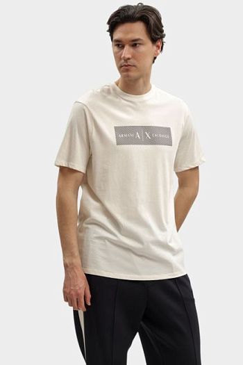 Футболка из хлопка Armani Exchange