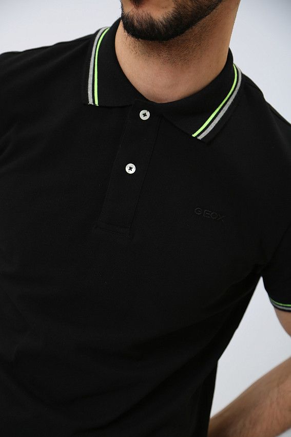 Поло Geox Черный