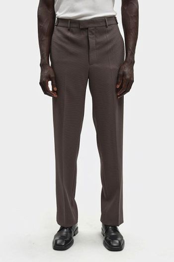 Брюки классические коричневые Emporio Armani