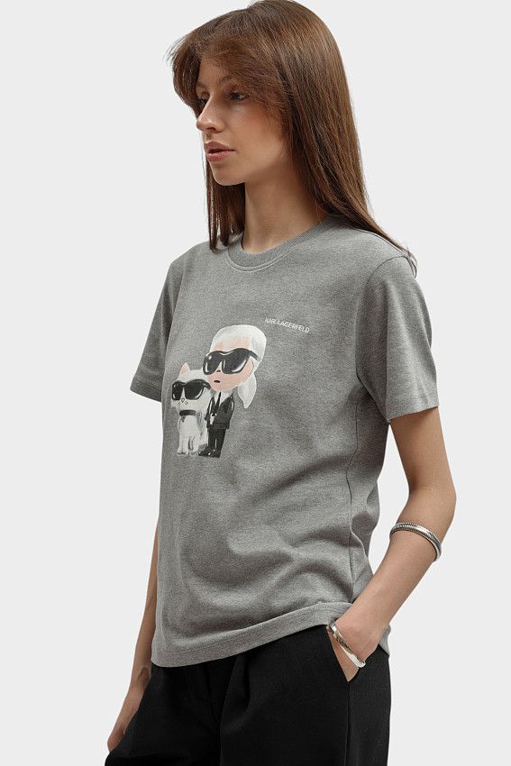 Футболка Karl Lagerfeld Серый