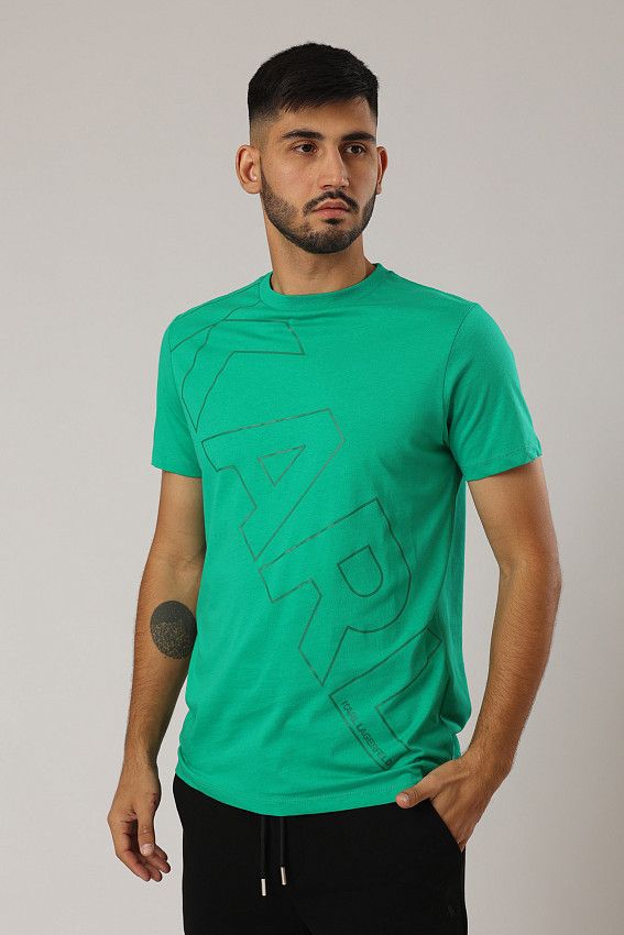 Футболка Karl Lagerfeld Зеленый