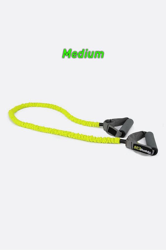 Эспандер трубчатый с предохр. втулкой 1370мм Mdbuddy Желтый