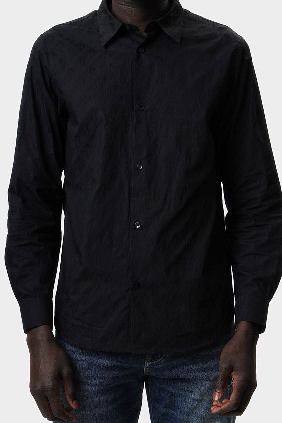 Рубашка с длинным рукавом Armani Exchange Синий