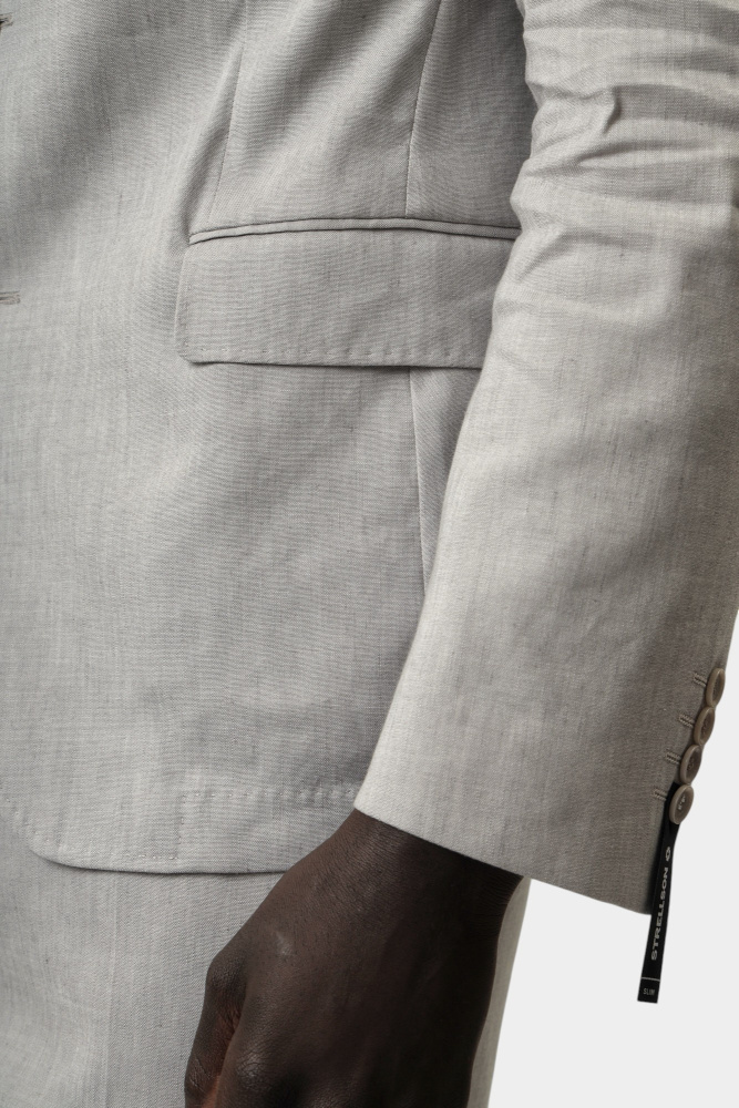 30046008_10019404 Пиджак классический Strellson Серый