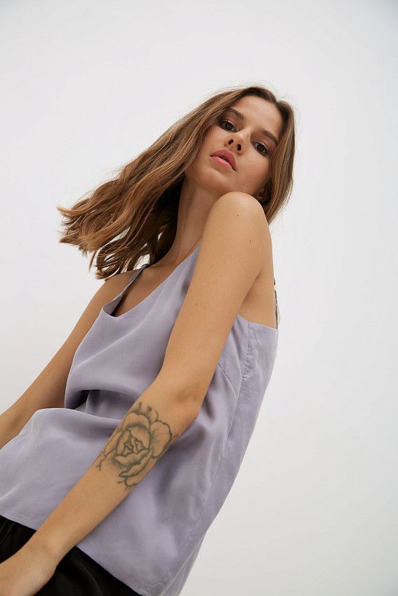 Топ The Hills Фиолетовый