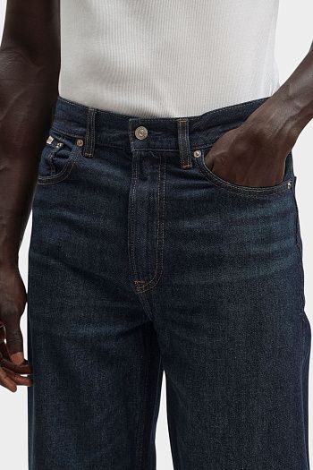 Джинсы прямые синие Calvin Klein Jeans
