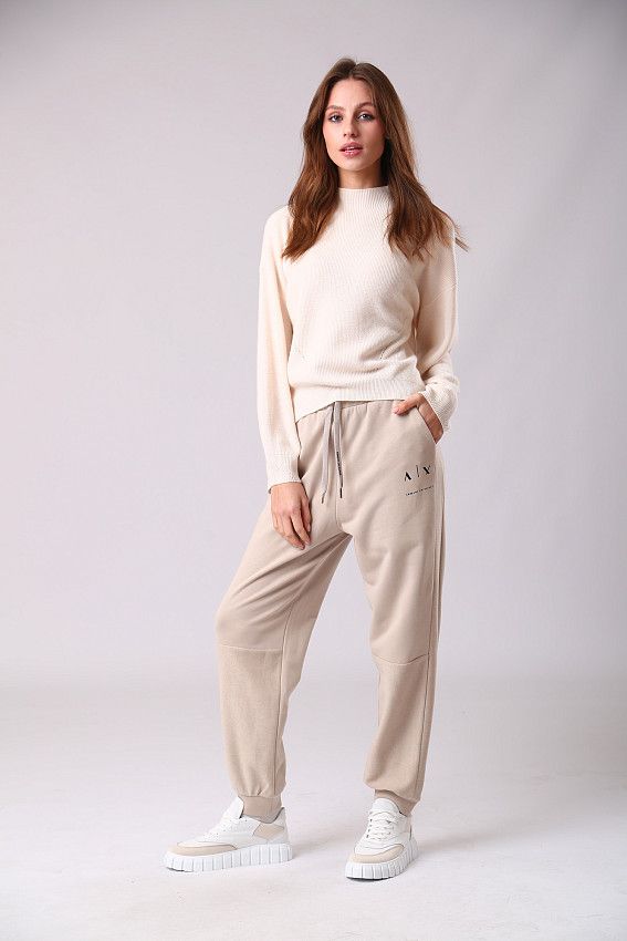 Брюки спортивные Armani Exchange Бежевый