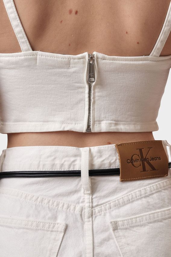 Топ Calvin Klein Jeans Белый