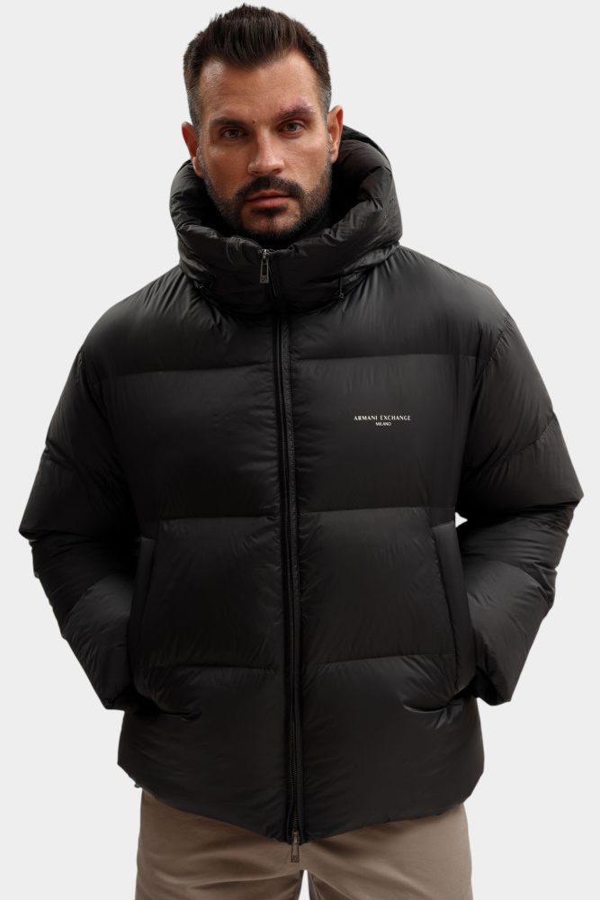 XM001115_AF16589 Куртка пуховая Armani Exchange Черный