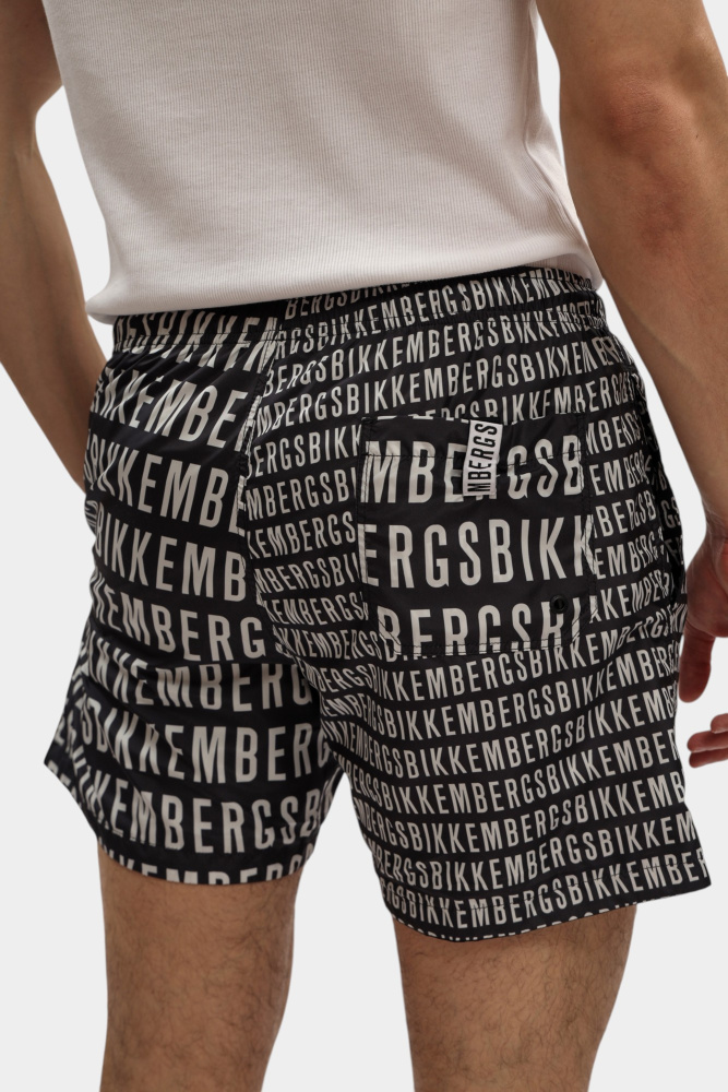 BKK25MBM06 Шорты плавательные Bikkembergs Черный