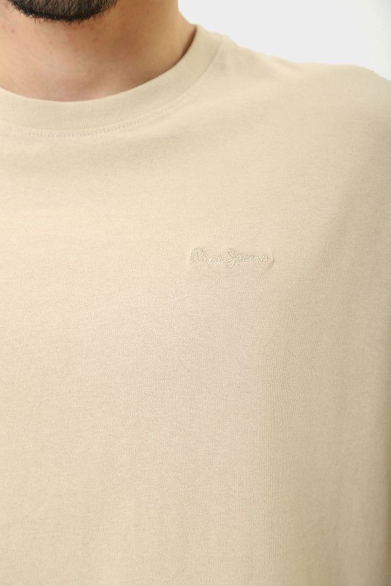 Футболка Pepe Jeans Бежевый