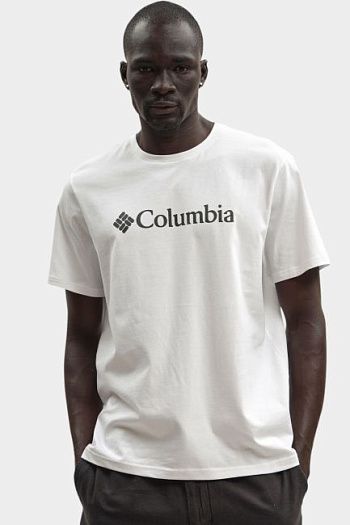 Футболка хлопковая белая Columbia