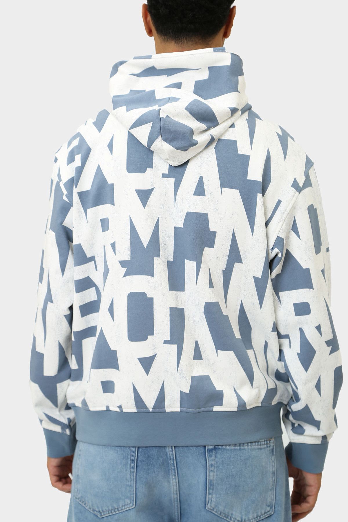 Худи Armani Exchange Голубой