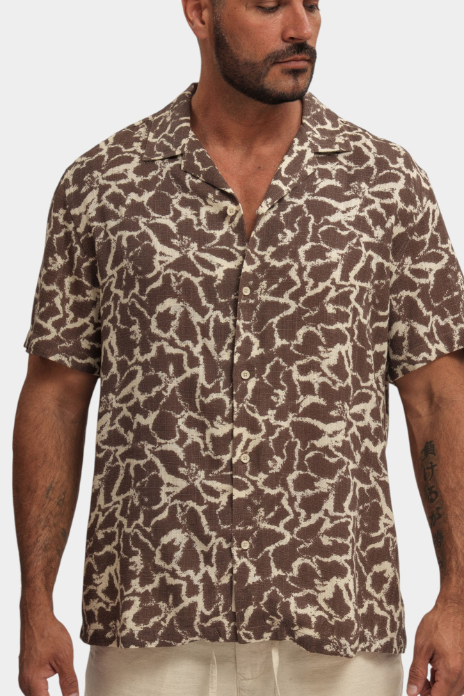 1016253 Рубашка Mustang Бордовый