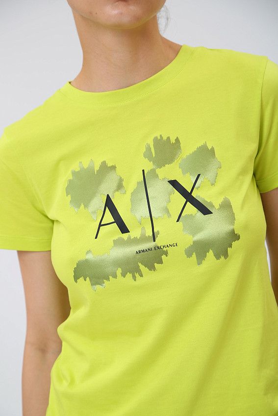 Футболка Armani Exchange Салатовый