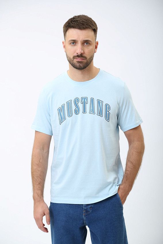 Футболка Mustang Голубой