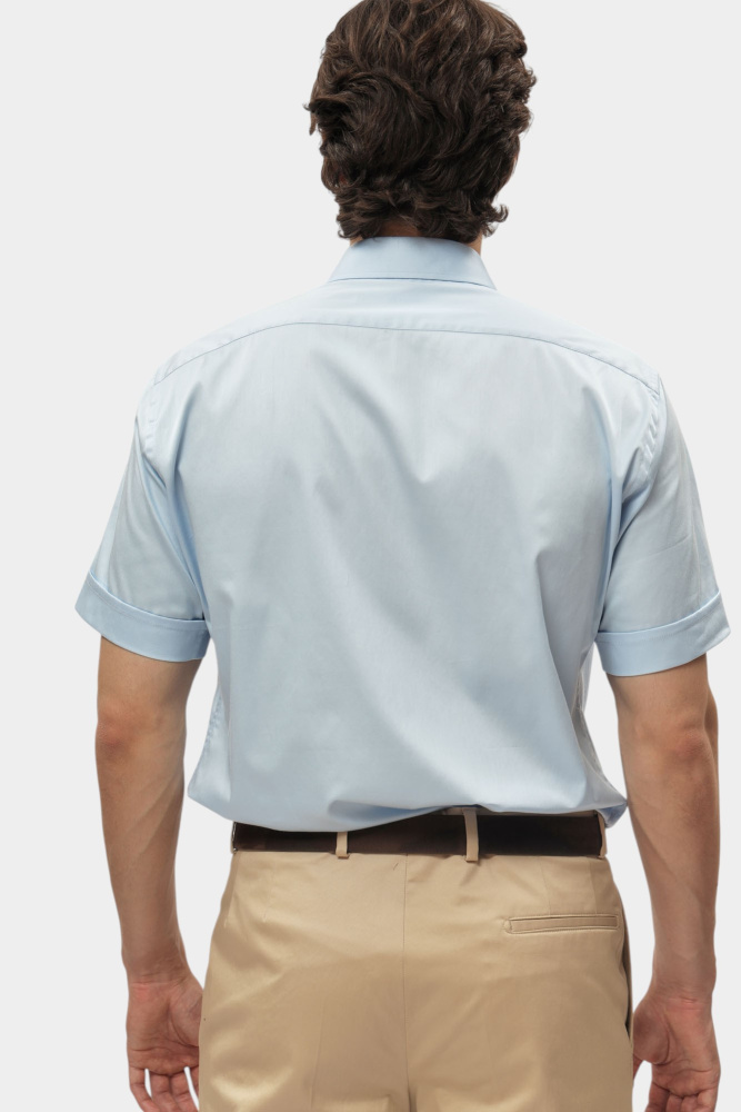 552602_605500 Сорочка Karl Lagerfeld Голубой