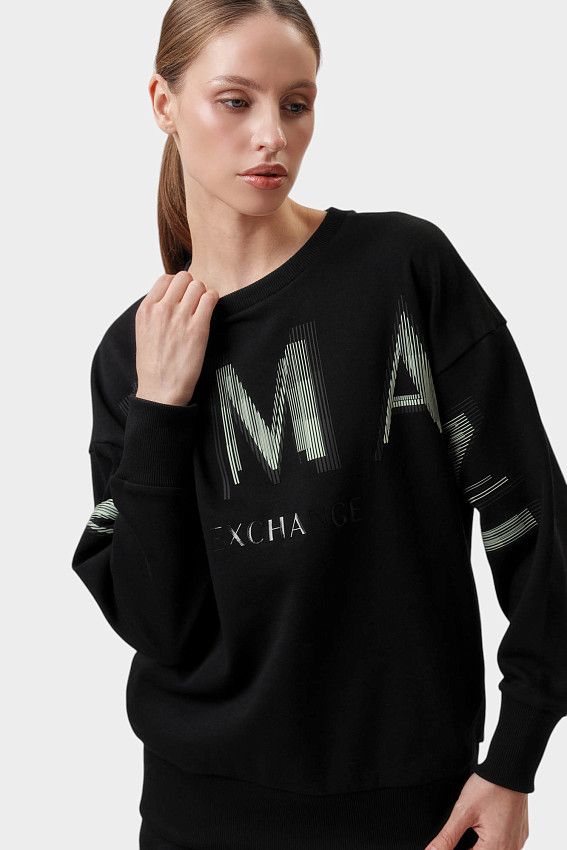 Свитшот Armani Exchange Черный