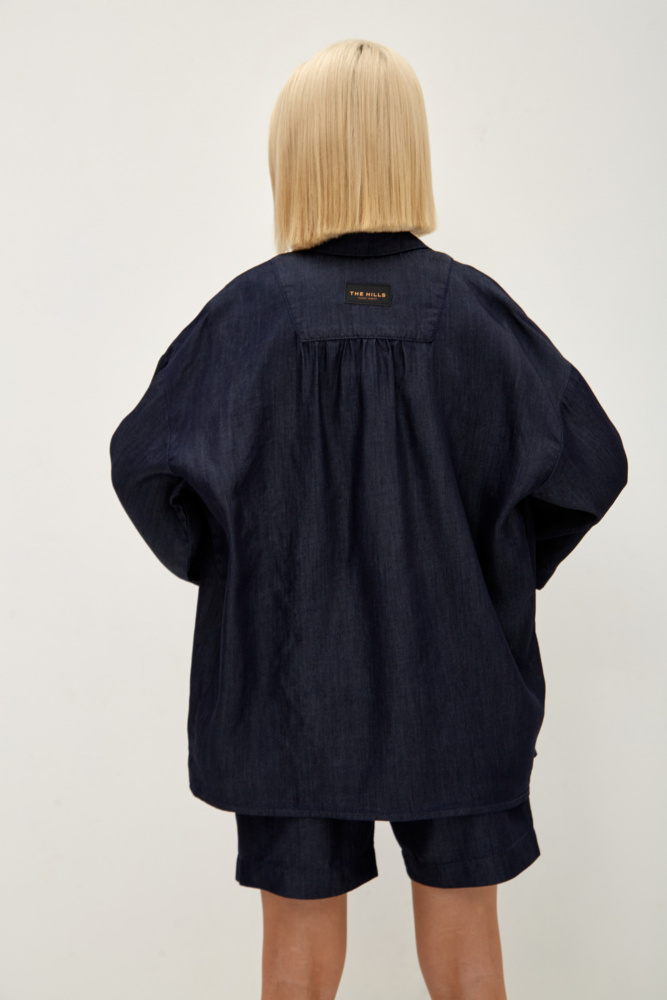 W-241-TK-56-1036 рубашка джинсовая the hills 