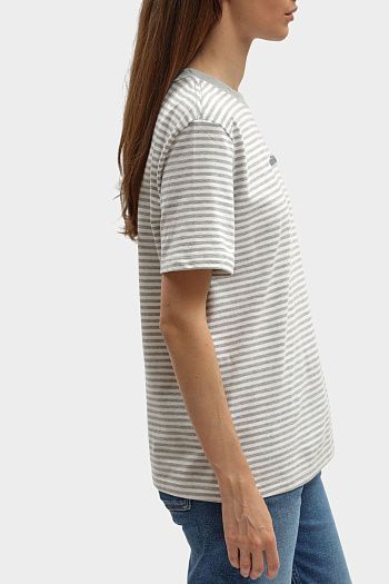 Футболка хлопковая серая Calvin Klein Jeans