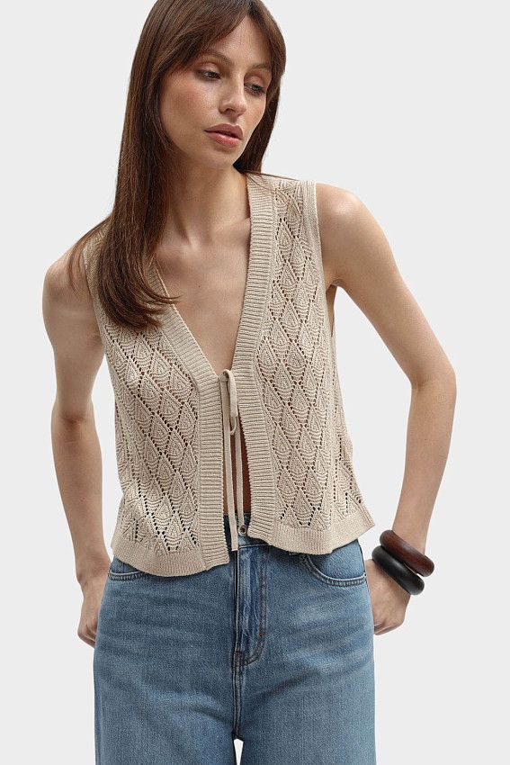 Жилет Mustang Бежевый