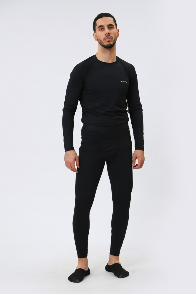 1638601 Термобелье брюки Midweight Stretch Tight Columbia Черный