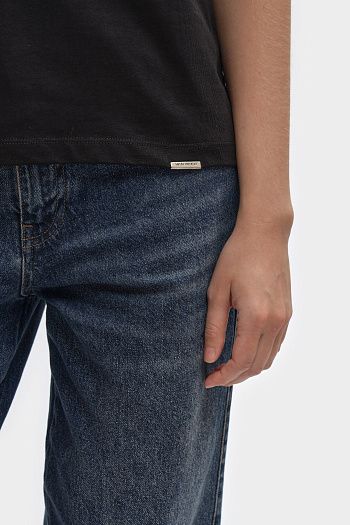 Футболка хлопковая белая Calvin Klein Jeans