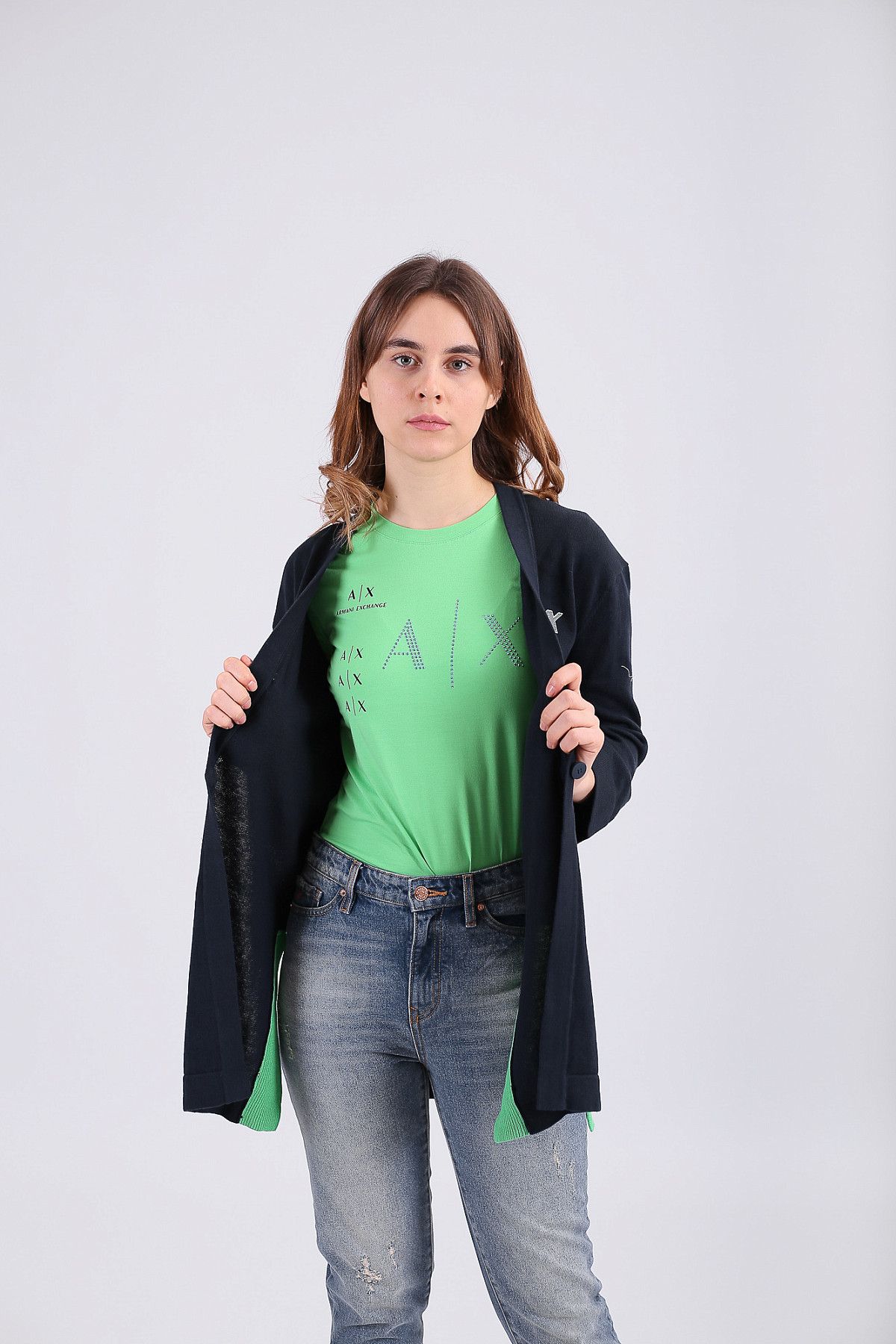 Кардиган Armani Exchange Синий