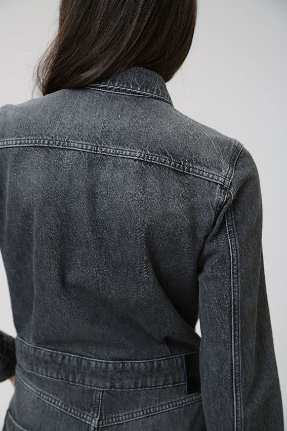 Платье джинсовое д/р Mustang Серый