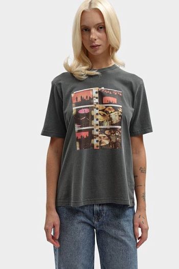 Футболка хлопковая серая Pepe Jeans
