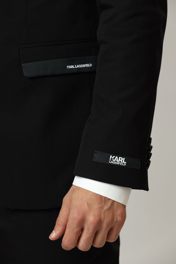 523008_155266 Пиджак Karl Lagerfeld Черный