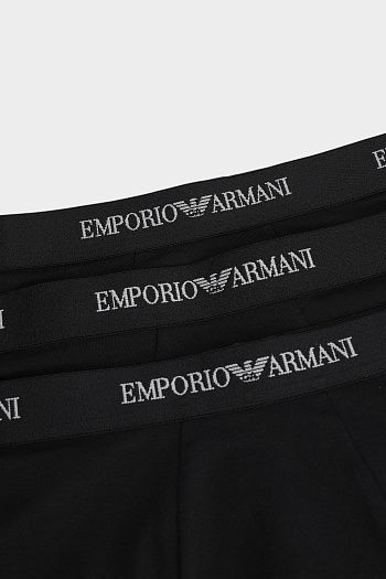 Трусы 3 шт из хлопка Emporio Armani