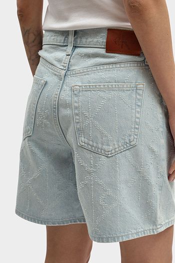 Шорты джинсовые голубые Calvin Klein Jeans
