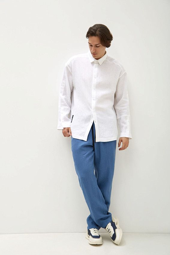 Рубашка с длинным рукавом The Hills Белый