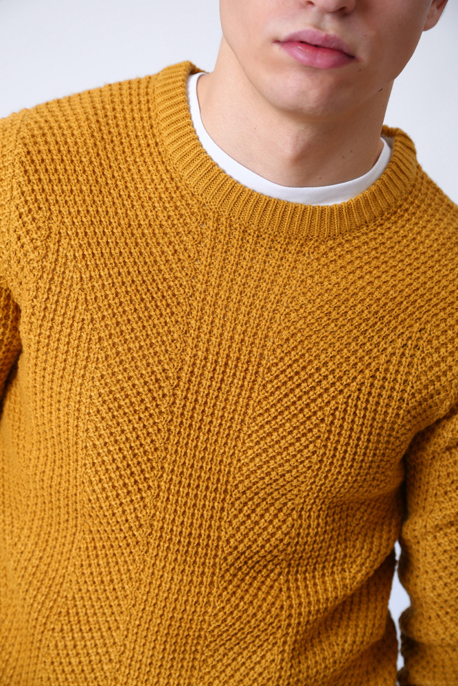 12211334 Свитер Jack & Jones Желтый