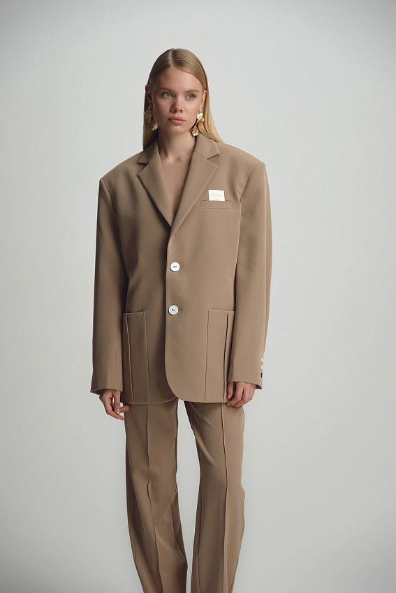 Пиджак The Hills Бежевый