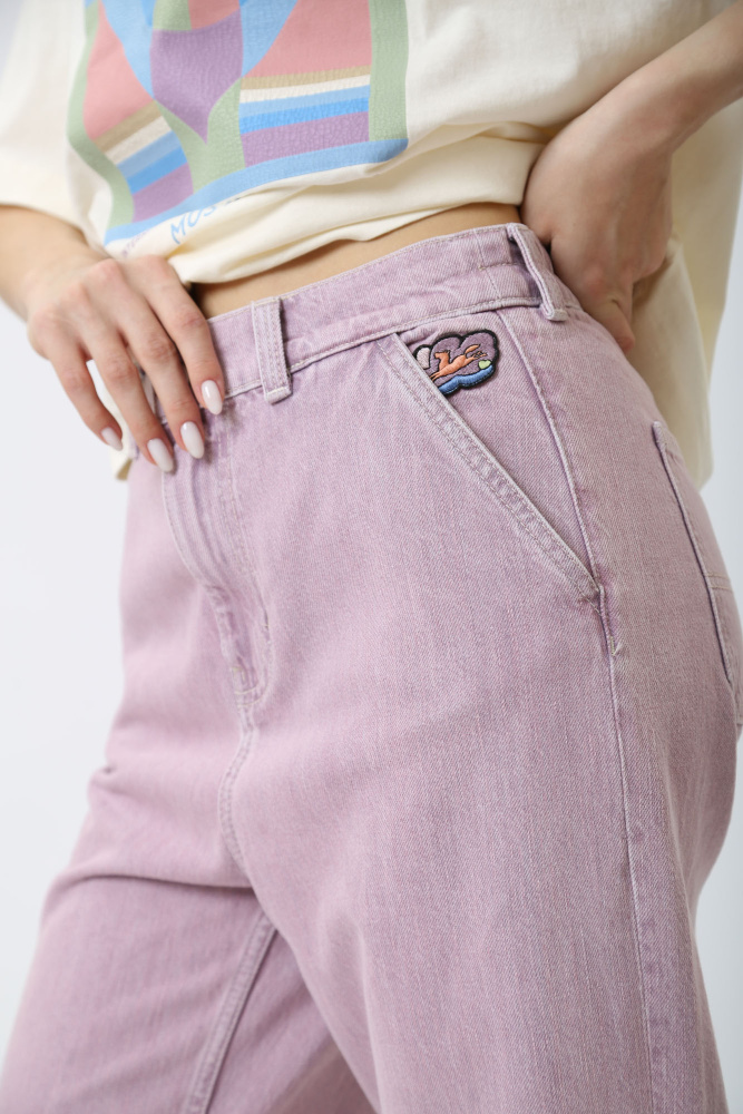 1014838-5000 джинсы lena loose wide leg  mustang 