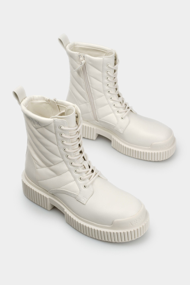 XDN040_XV919 Ботинки Armani Exchange Белый